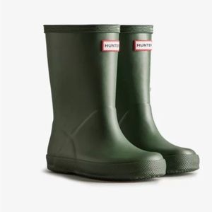HUNTER Kids Classic unisex Rainboots size 13 little kids US (size 1 UK)